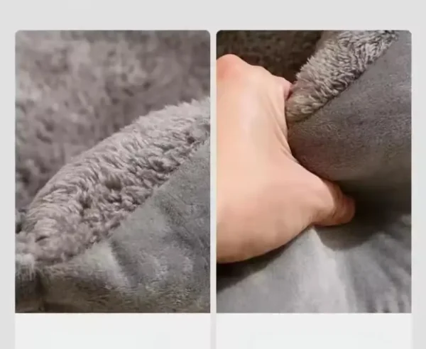 Cama de Peluche Ultra Suave para Perros y Gatos – Comodidad y Descanso Asegurado - Imagen 6
