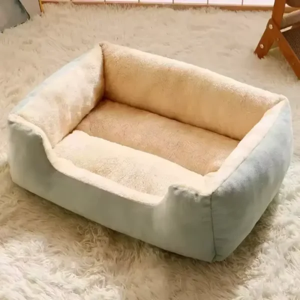 Cama de Peluche Ultra Suave para Perros y Gatos – Comodidad y Descanso Asegurado - Imagen 4