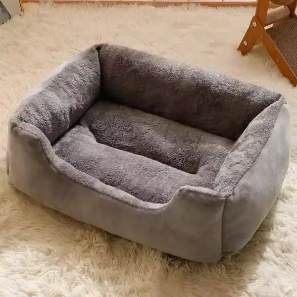 Cama de Peluche Ultra Suave para Perros y Gatos – Comodidad y Descanso Asegurado - Imagen 2
